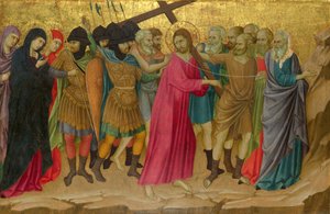 Camino al Calvario de Ugolino di Nerio